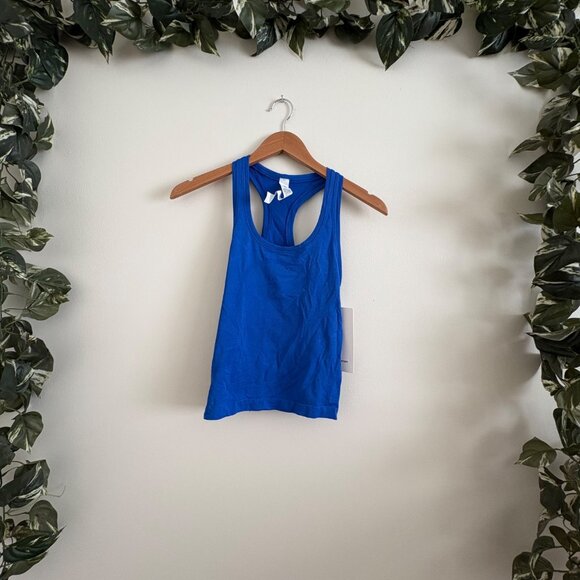 Lululemon Athletic Swiftly Tech RB Tank Top Race 2.0 Cerulean Blue NWT Size 2 - Picture 1 of 7